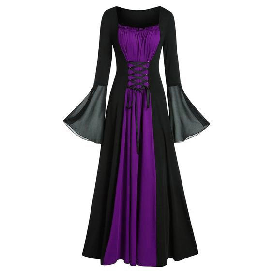 Halloween Medieval Renaissance Vampire Dress