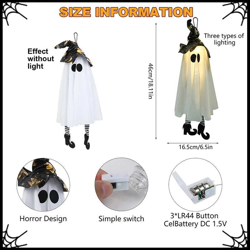 Halloween LED Hanging Ghosts