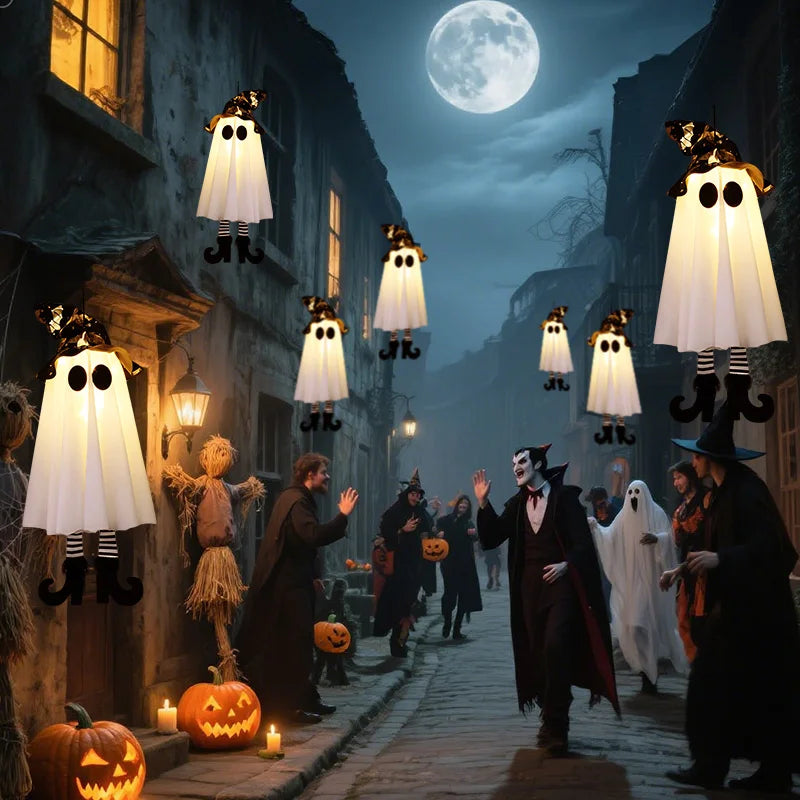 Halloween LED Hanging Ghosts