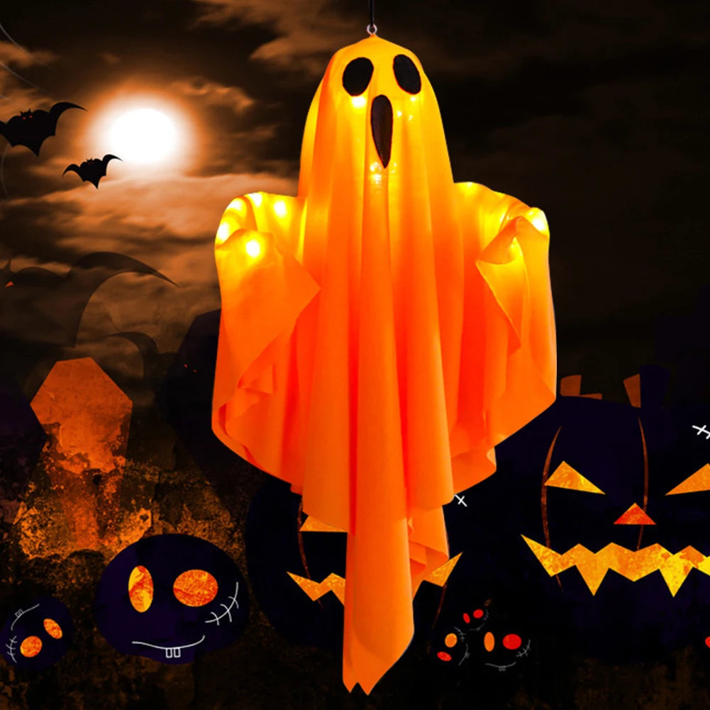 Halloween Glowing White Ghost LED