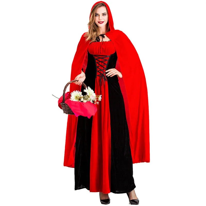 Halloween Little Red Riding Hood Cape