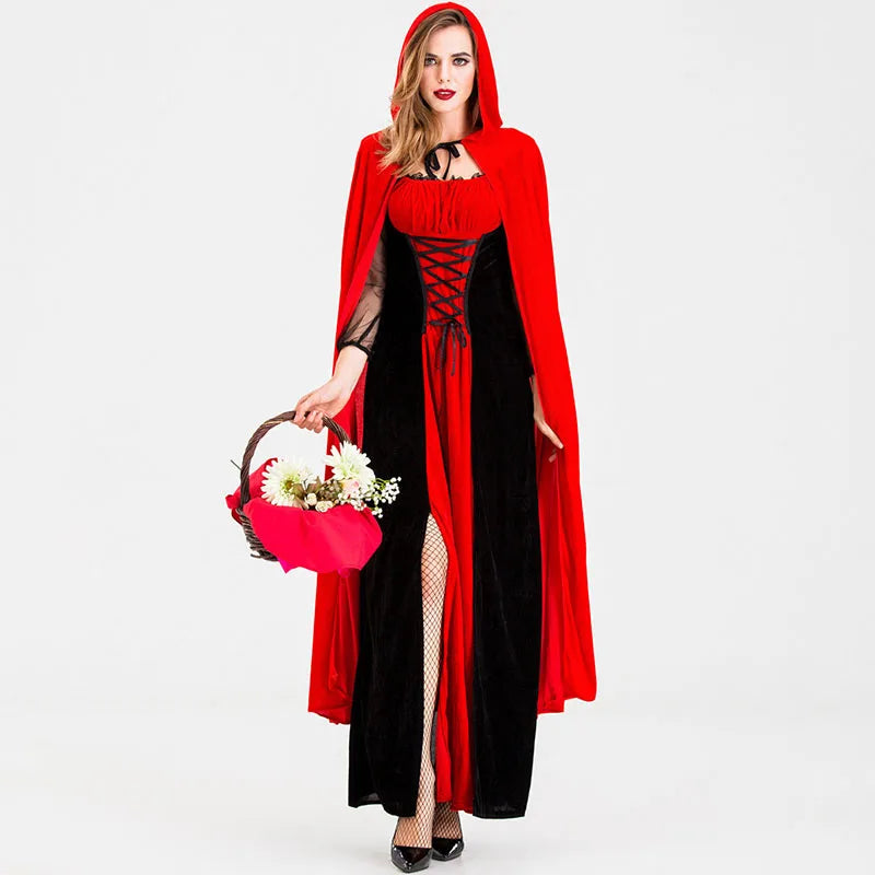 Halloween Little Red Riding Hood Cape