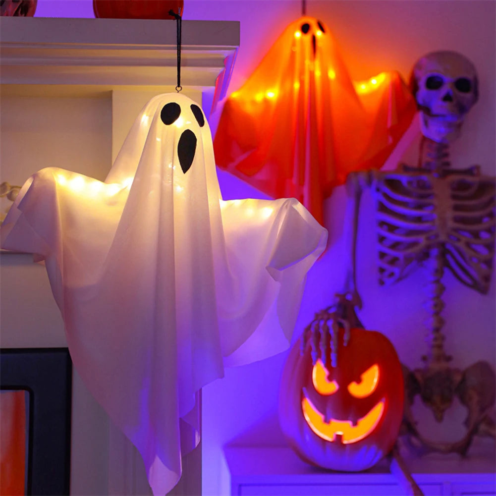 Halloween Glowing White Ghost LED