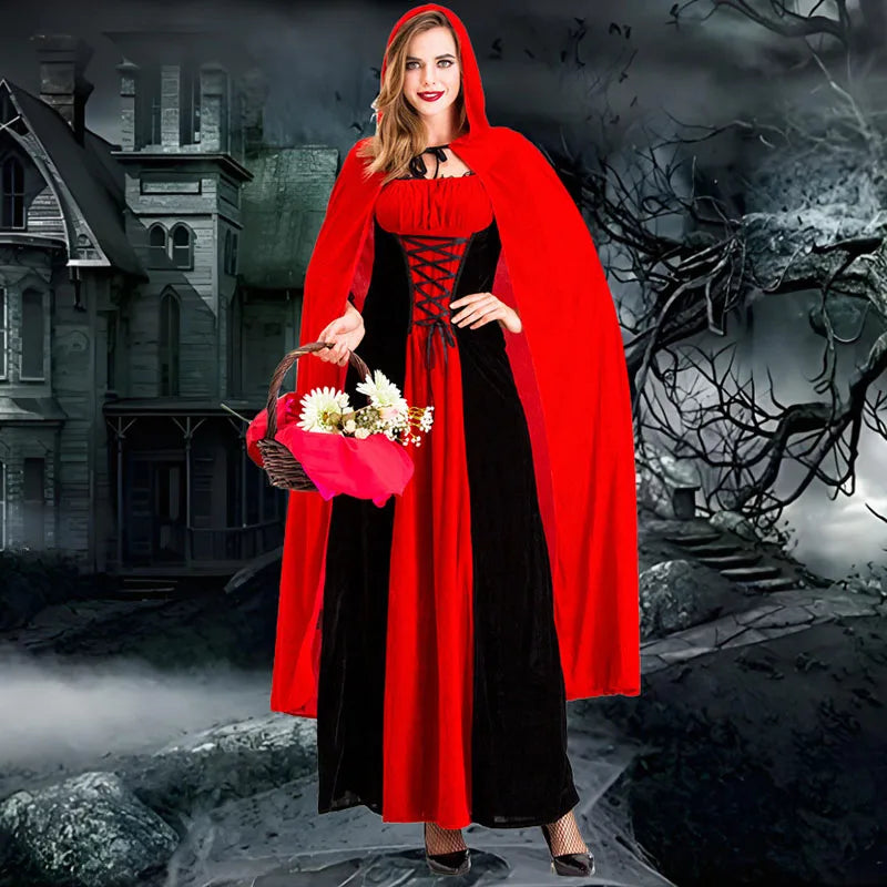 Halloween Little Red Riding Hood Cape