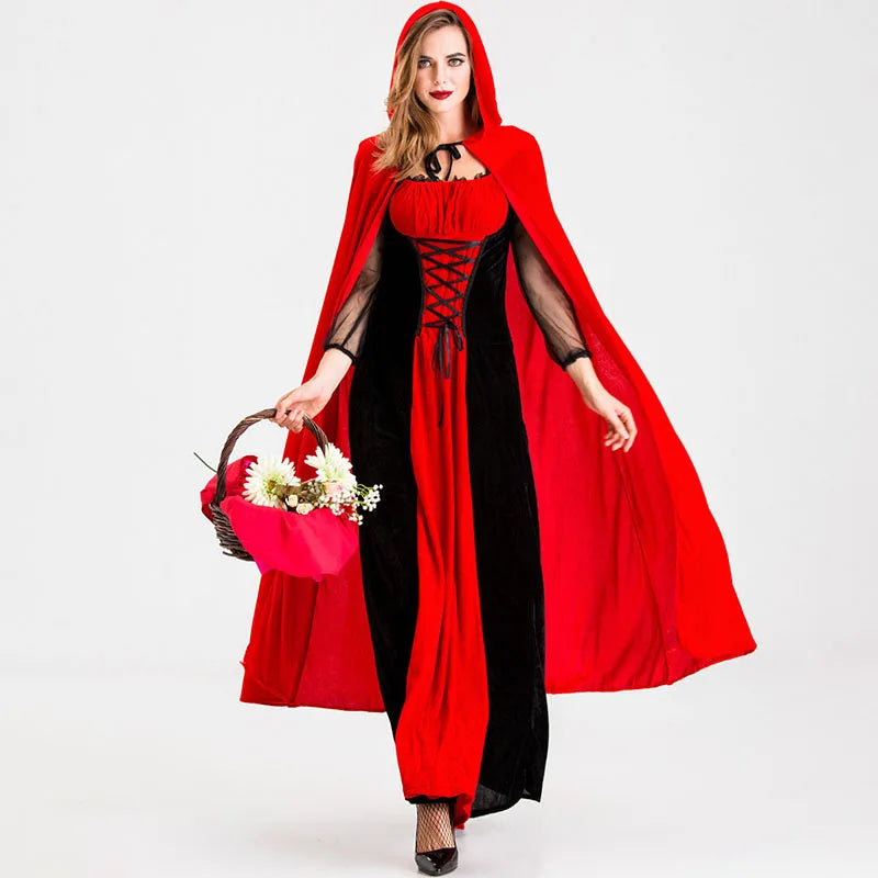 Halloween Little Red Riding Hood Cape