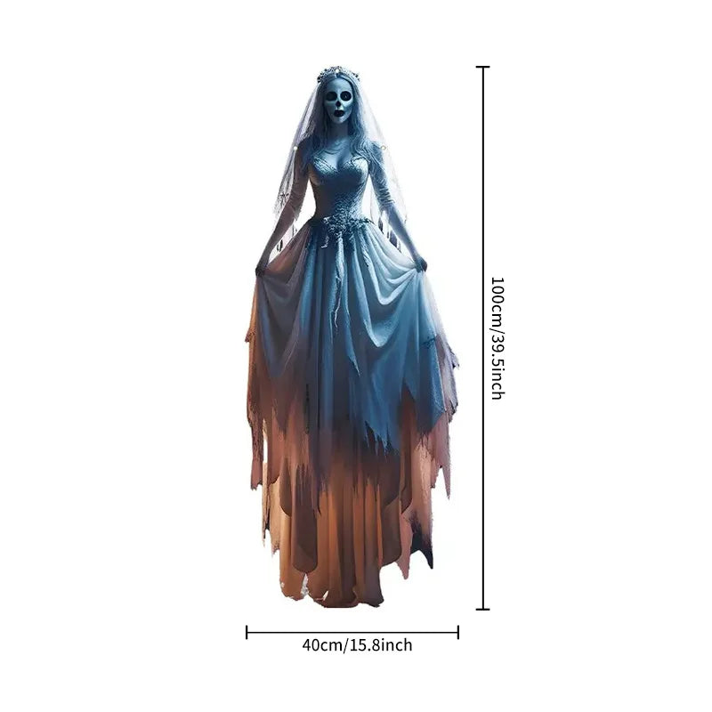 Halloween Hanging Bride & Groom Ghosts