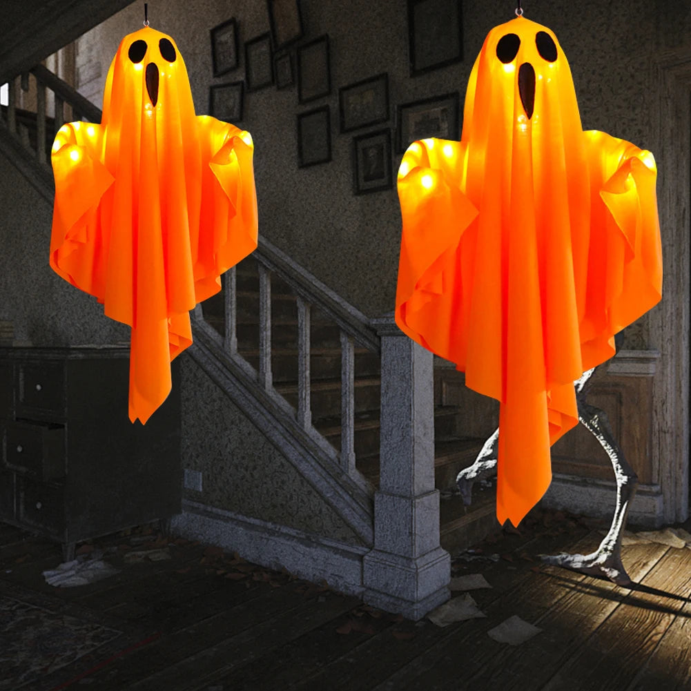 Halloween Glowing White Ghost LED