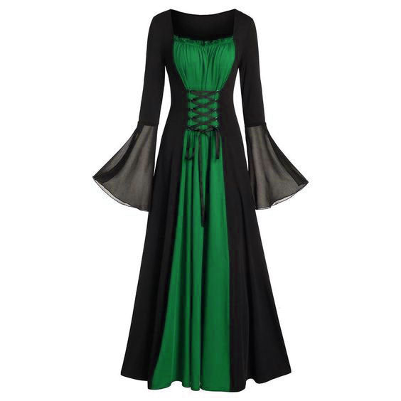 Halloween Medieval Renaissance Vampire Dress