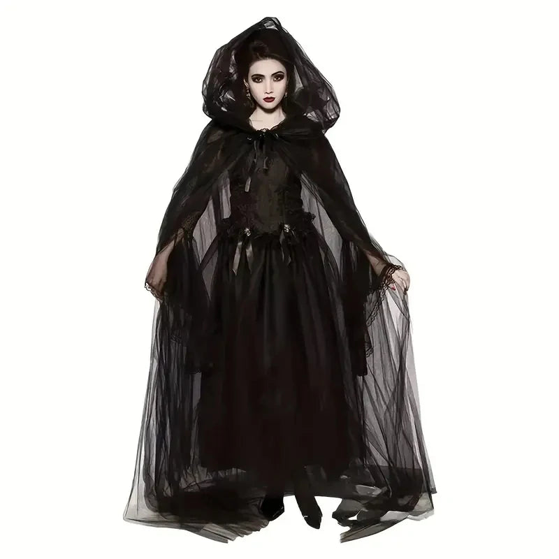 Halloween Witch Trench Cpae