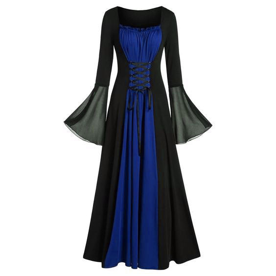 Halloween Medieval Renaissance Vampire Dress